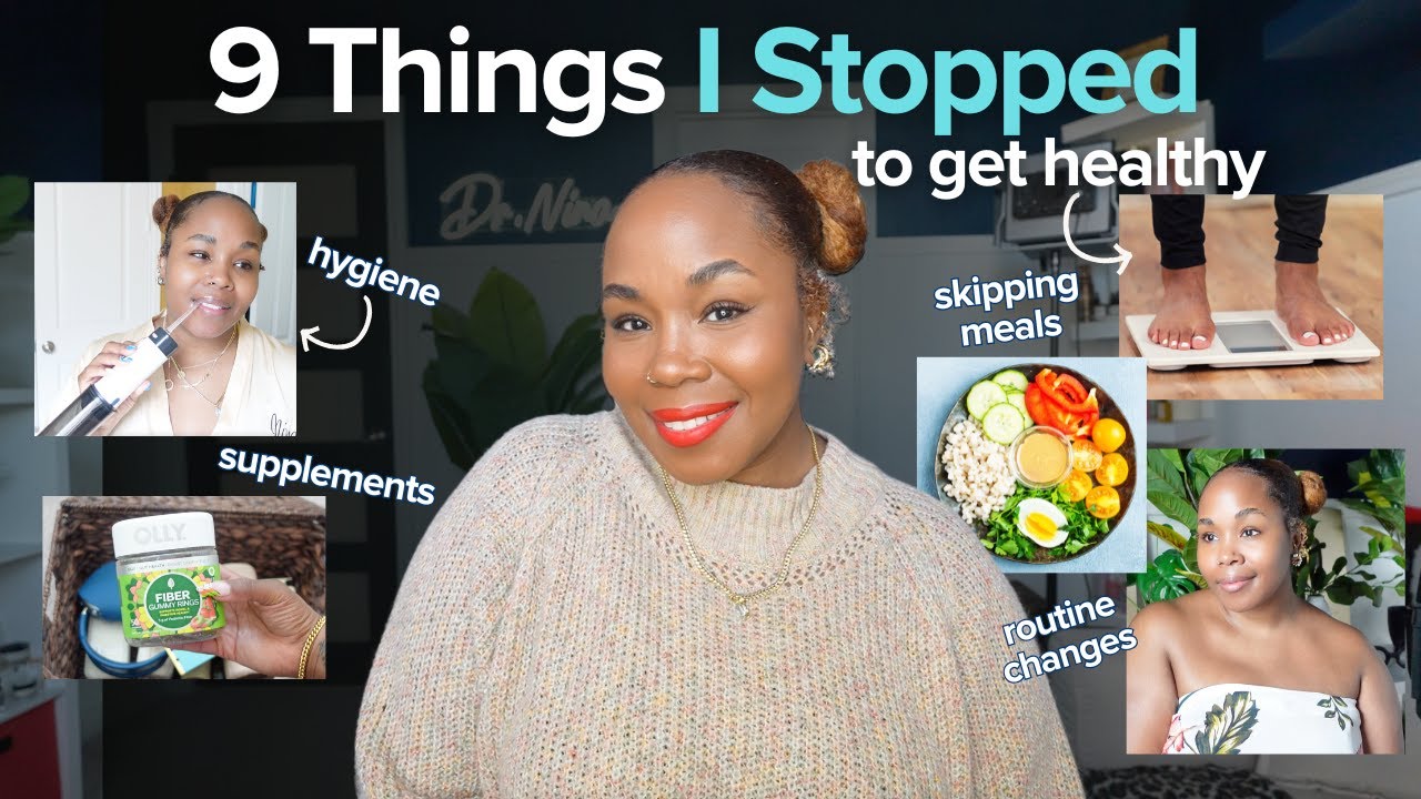 9 things I STOPPED doing in my 30s to get healthier | Weight loss + more