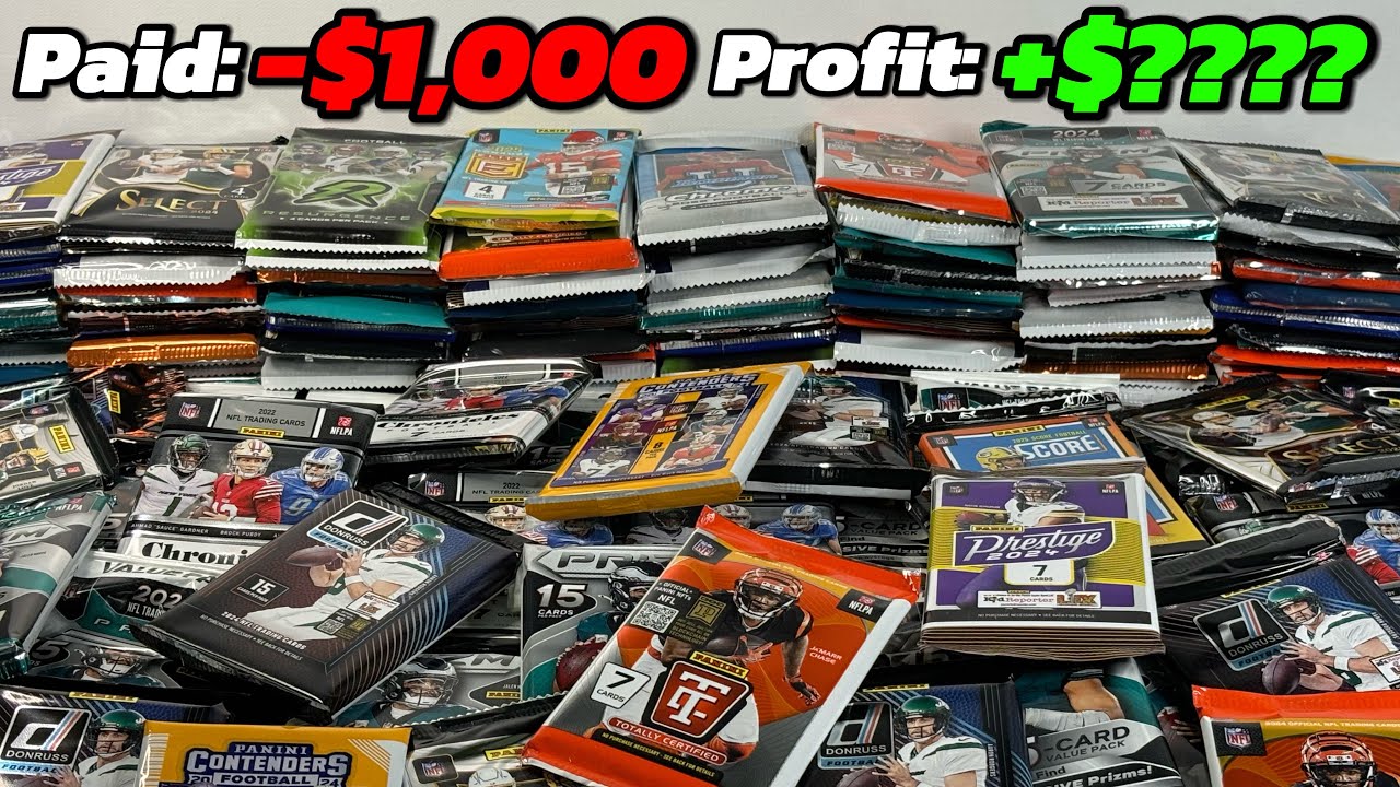 I Spent $1,000 on Retail Sports Cards and Made $_____