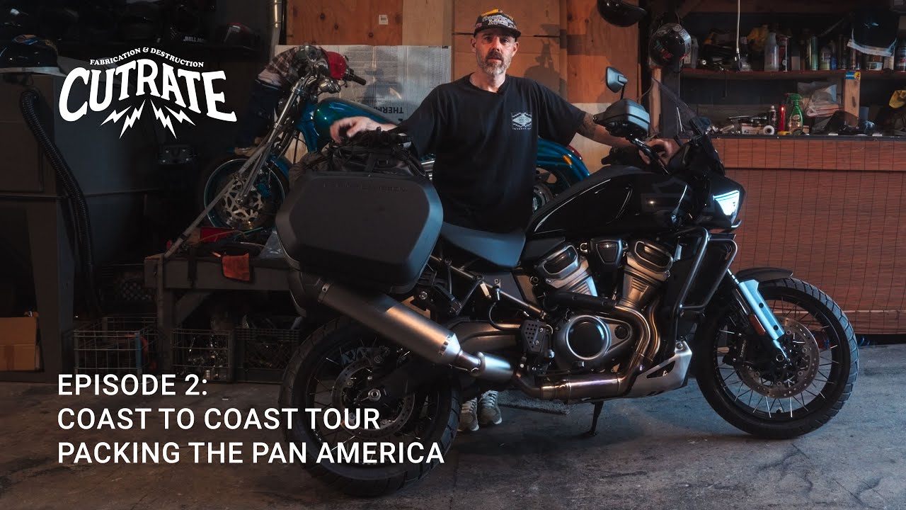Packing & loading the Harley Davidson Pan America | Episode 2: Coast to coast tour packing