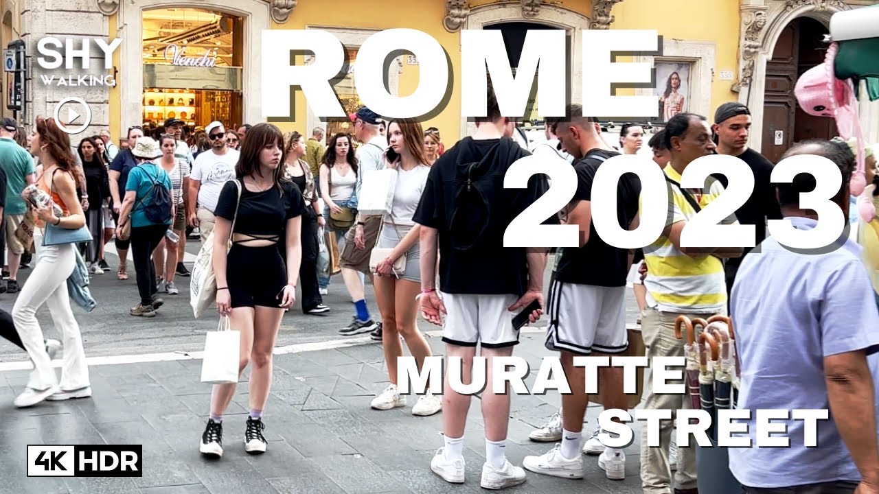 Rome Italy 2023 🇮🇹 - 4K HDR Walking Tour 60fps