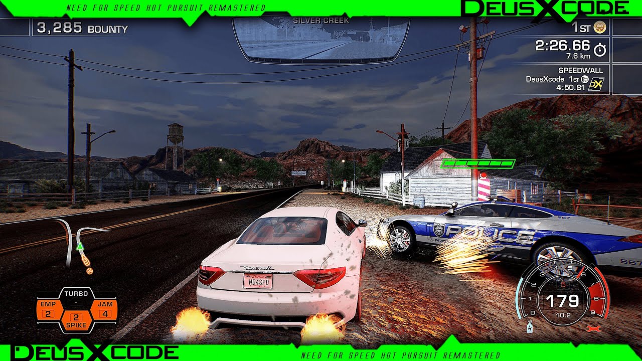 Maserati GranTurismo S (No Weapons) - Need for Speed Hot Pursuit Remastered 4K 60fps | Shock and Awe
