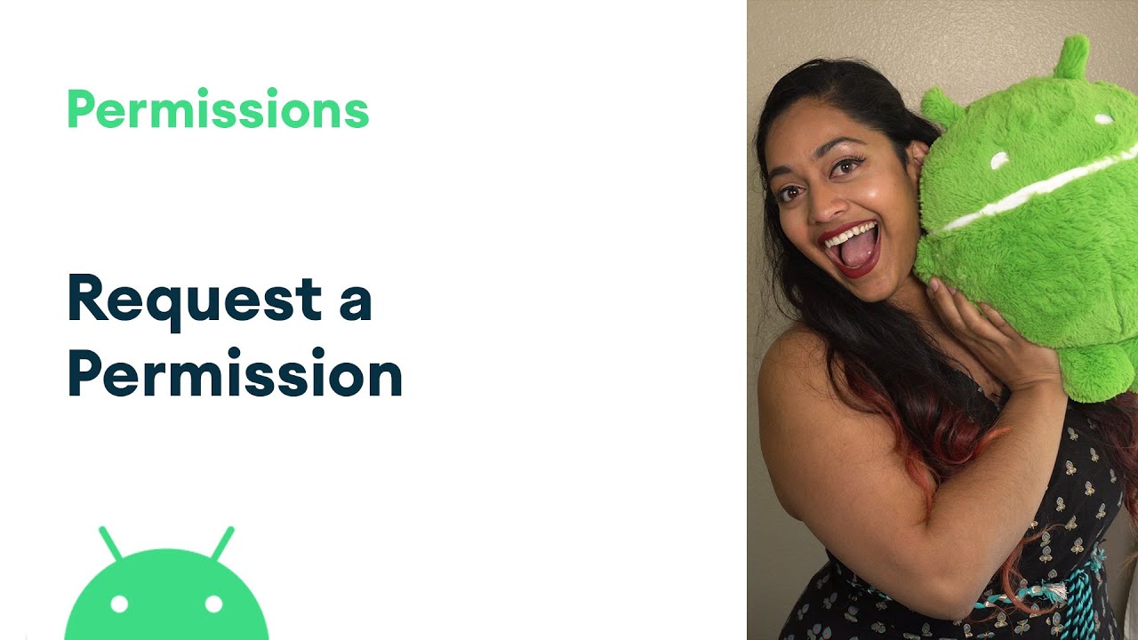 Request a permission in Android