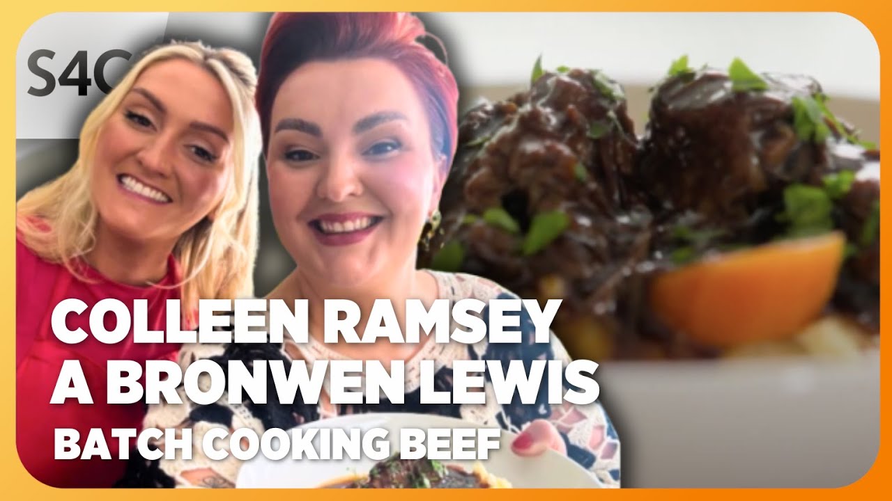 Cig Eidion Colleen Ramsey a Bronwen Lewis | Batch Cooking Beef 🥩 | 3in1 Recipes | Bywyd a Bwyd | S4C
