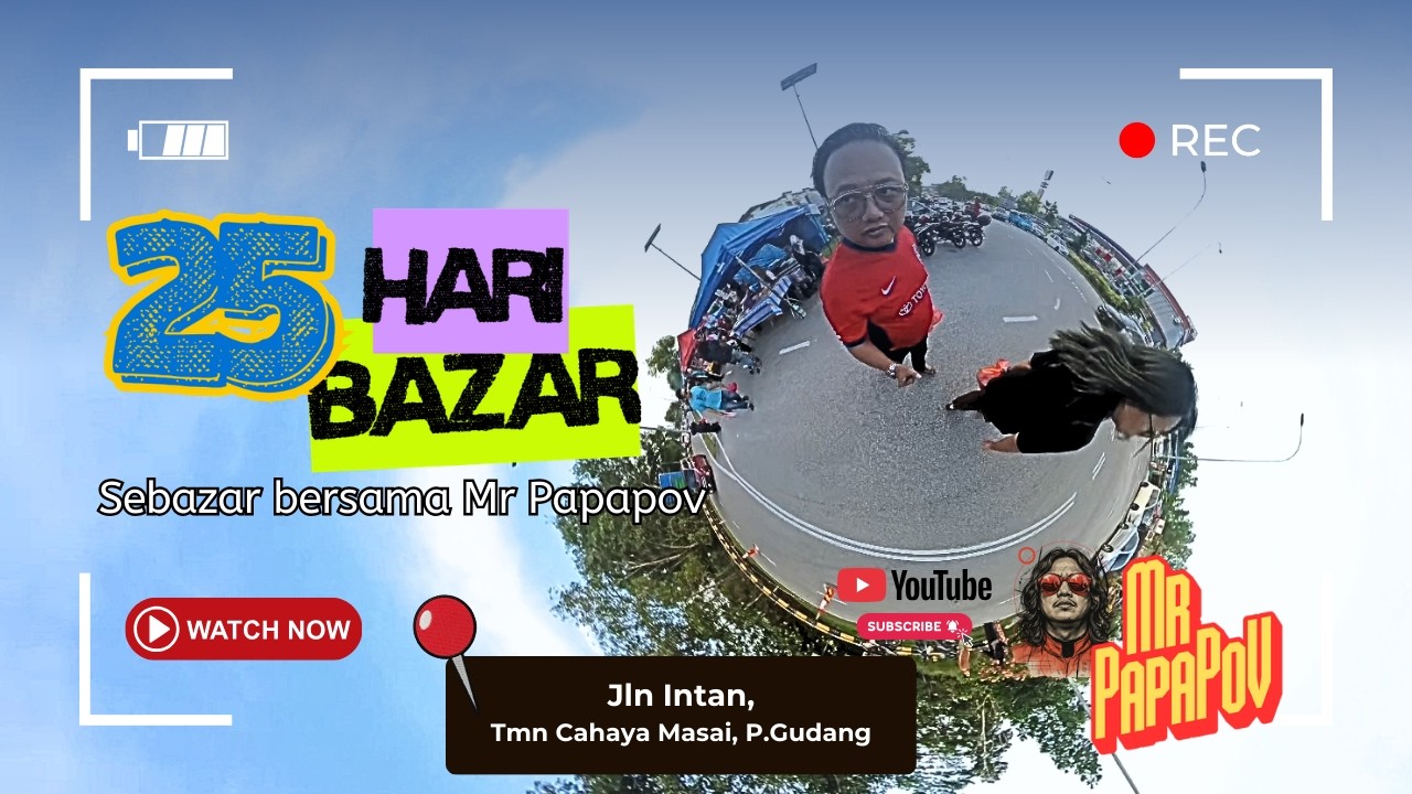 Day 18 | 25Hari 25Bazar - Jalan Intan, Taman Cahaya Masai – 350 Meter Juadah Lengkap Untuk Berbuka!