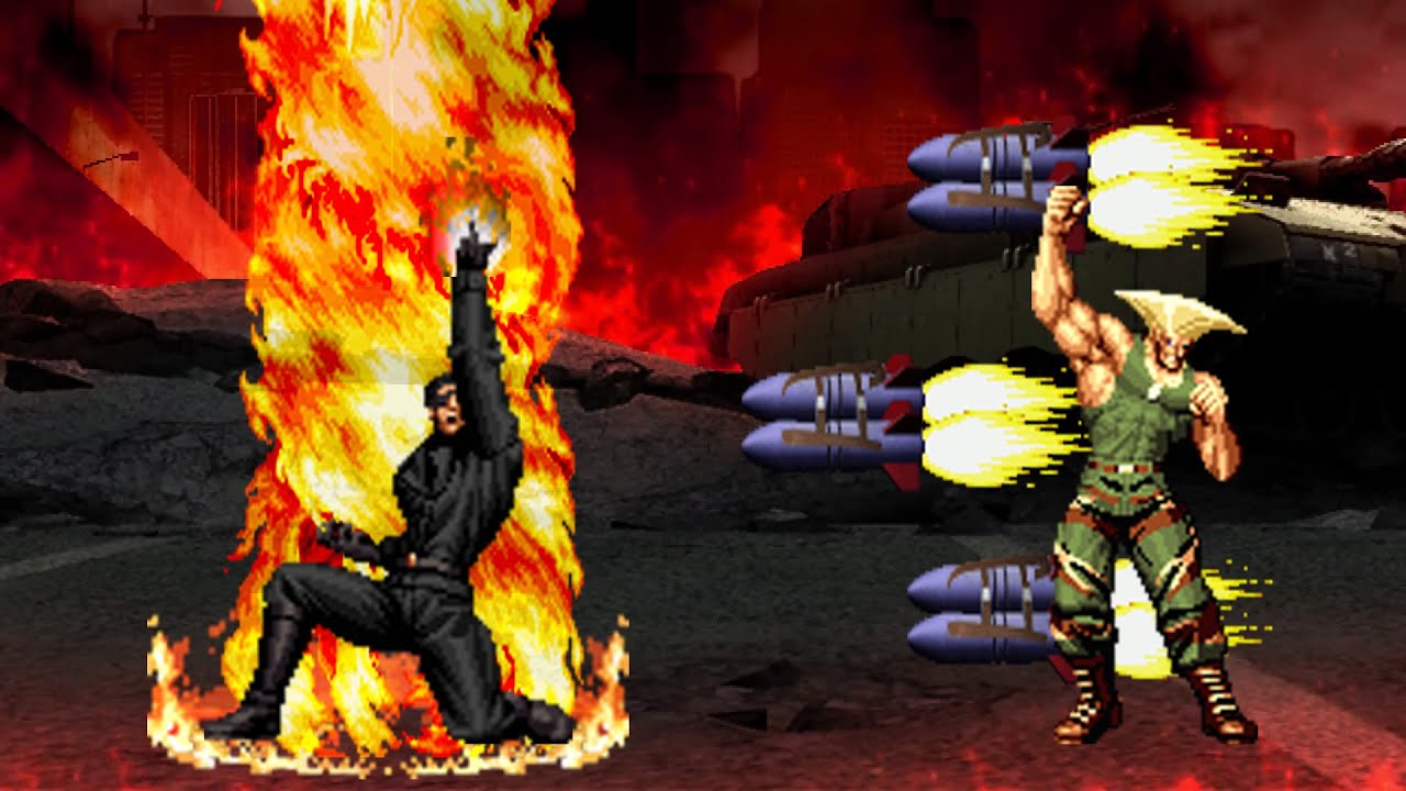 [KOF vs SF] Supreme Heidern Vs Nuclear Guile