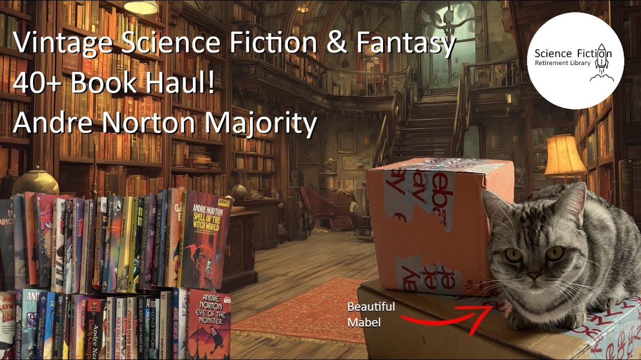 SFRL035: Big Alice (Andre) Norton Vintage Sci Fi Book Haul + 70s and 80s (Mainly) Bonus!