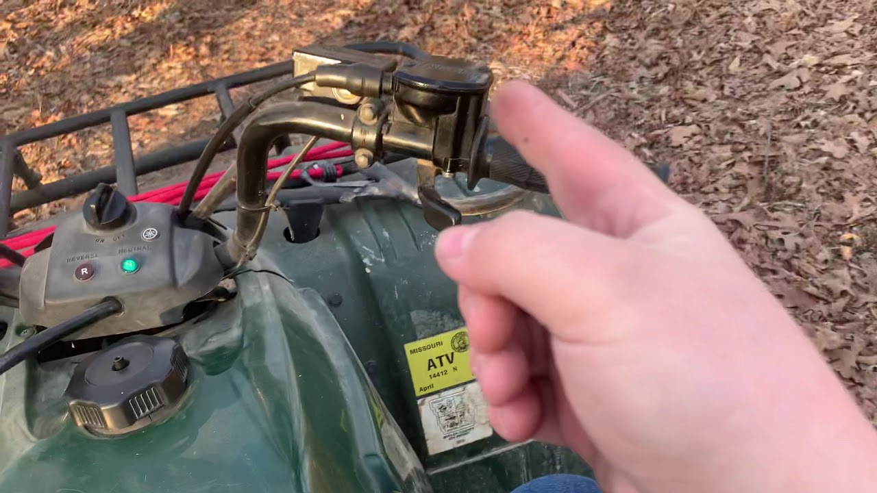 How to drive/shift a NON CLUTCH manual ATV