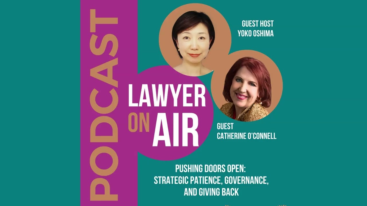 Pushing Doors Open: Catherine O'Connell on Strategic Patience, Governance, and Giving Back