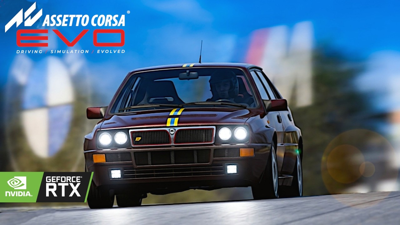 LANCIA DELTA INTEGRALE RACING ON BATHURST (AC EVO GAMEPLAY ONLY)
