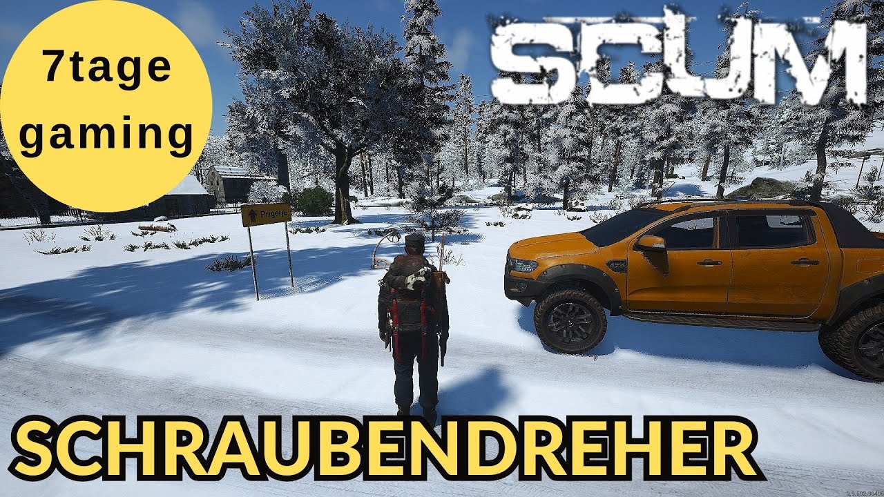 SCUM Patch 0.95 🏹 6: Ich habe einen Plan. Schraubendreher finden