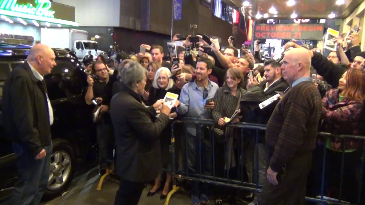 Al Pacino Greets Fans China Doll Opening Week Broadway