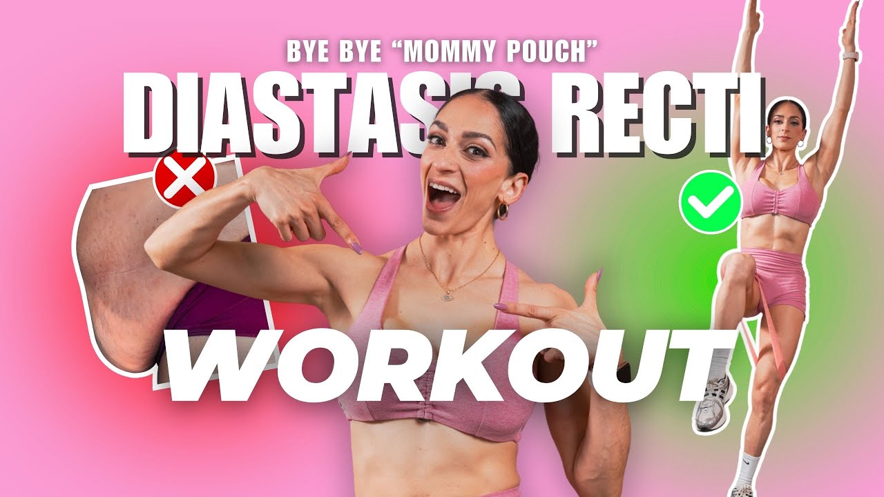 Carla's Favorite Mommy Pouch Exercises | Heal Diastasis Recti | At Home, No Equipment