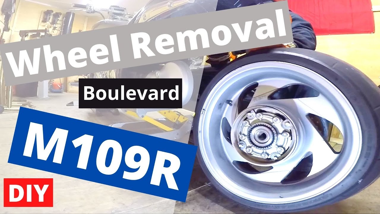 How to remove the rear wheel - 2008 Suzuki M109r Rear