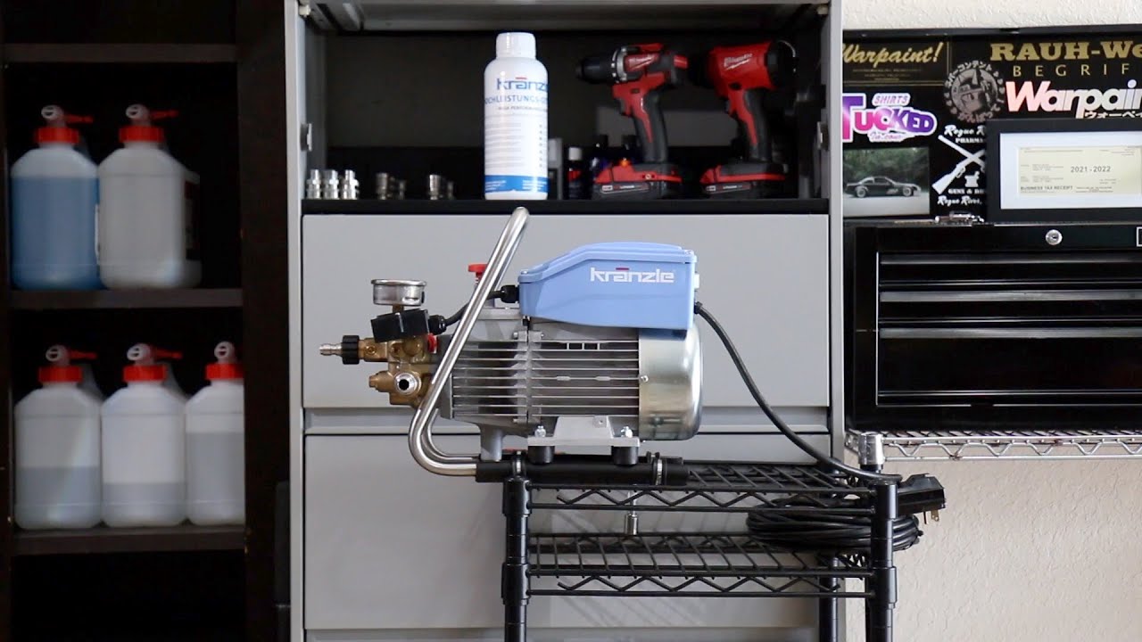 Kranzle K1322TS Pressure Washer Oil Change #kranzle #pressurewasher