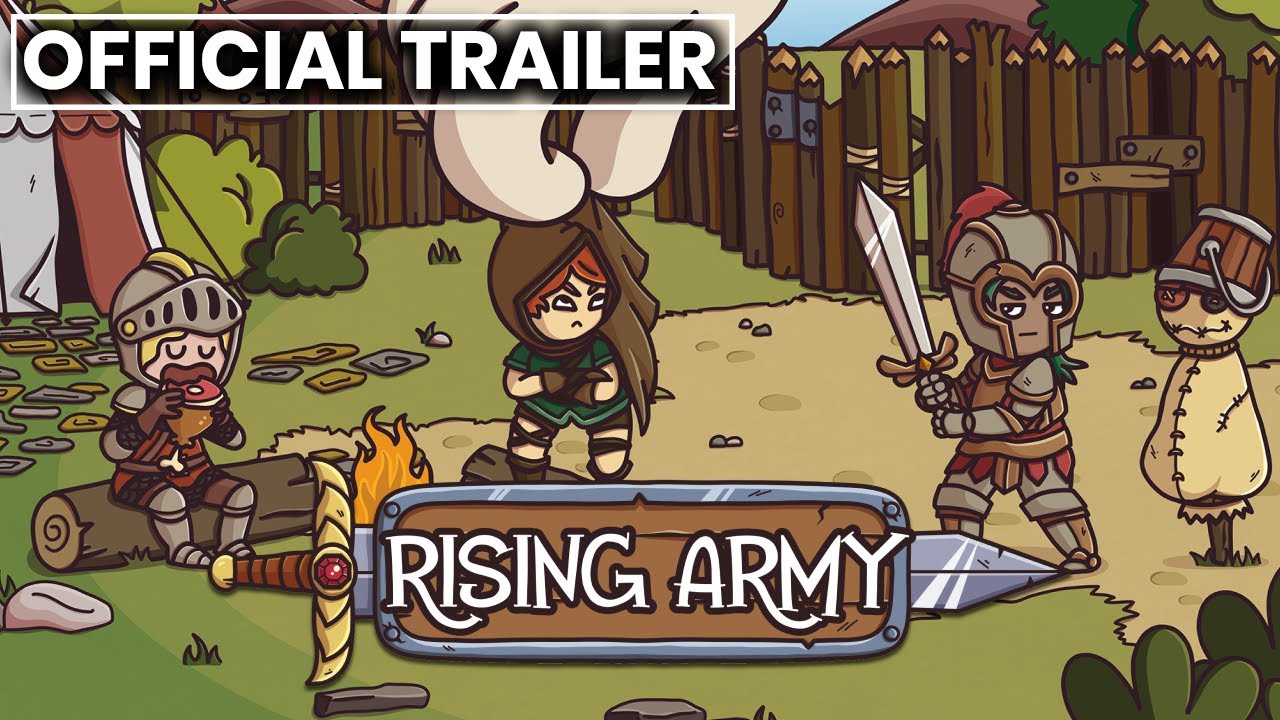 Rising Army | BEST Indie Games Winter Showcase 2025 Trailer