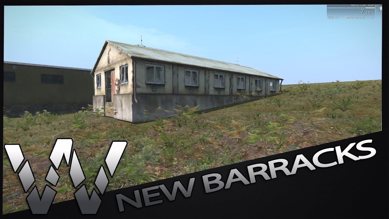 NEW BARRACKS! l Arma 3 - ChernarusPlus