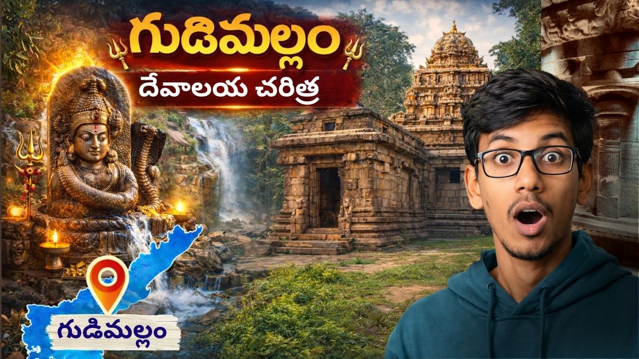 Gudimallam Temple 🕉️ | Ancient Shiva Temple in Andhra Pradesh 🌿 | Spiritual Travel Vlog 2025