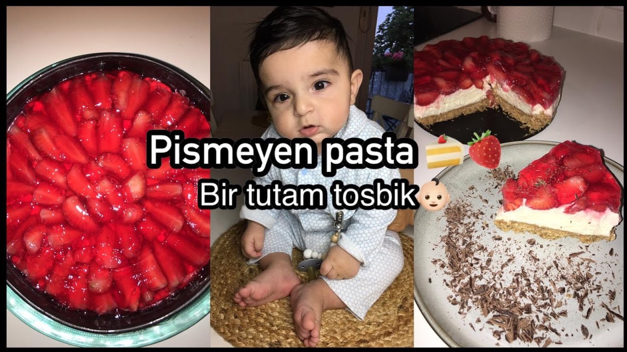 CHEESCAKE TADINDA🍓 PİSMEYEN PASTA🍰 TARIFI/MÜTHİŞ LEZZET -SOHBETLİ TARİFLER