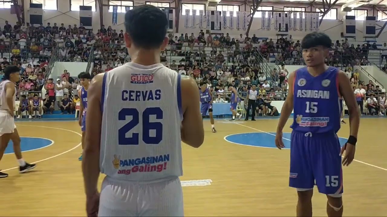 QUARTER FINALS, INTER TOWN BASKETBALL PANGASINAN 2025, ASINGAN VS. MANGALDAN, 1ST QUARTER