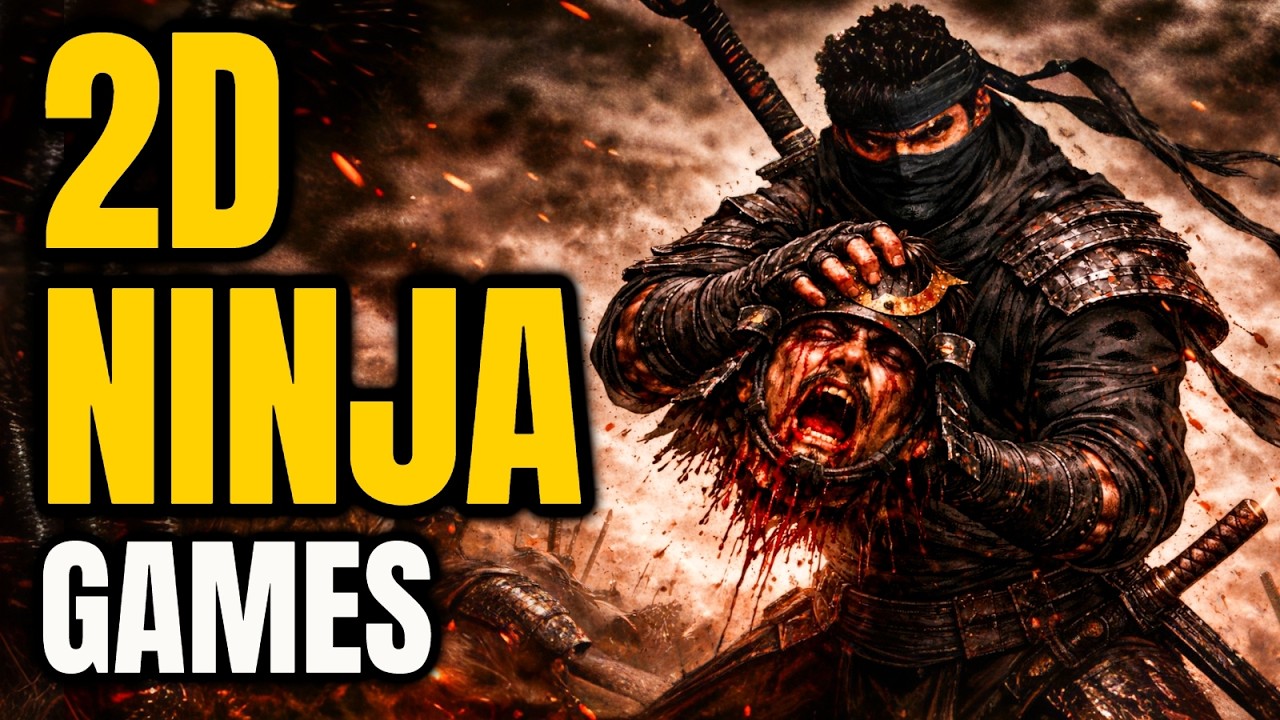 15 PERFETTI giochi ninja in 2D a cui devi assolutamente giocare nel 2026 | PS5, XBX, PC, Switch 1...
