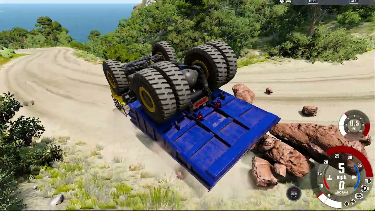 ▶️ Truck vs High Hills Challenge #2 in BeamNG Drive!