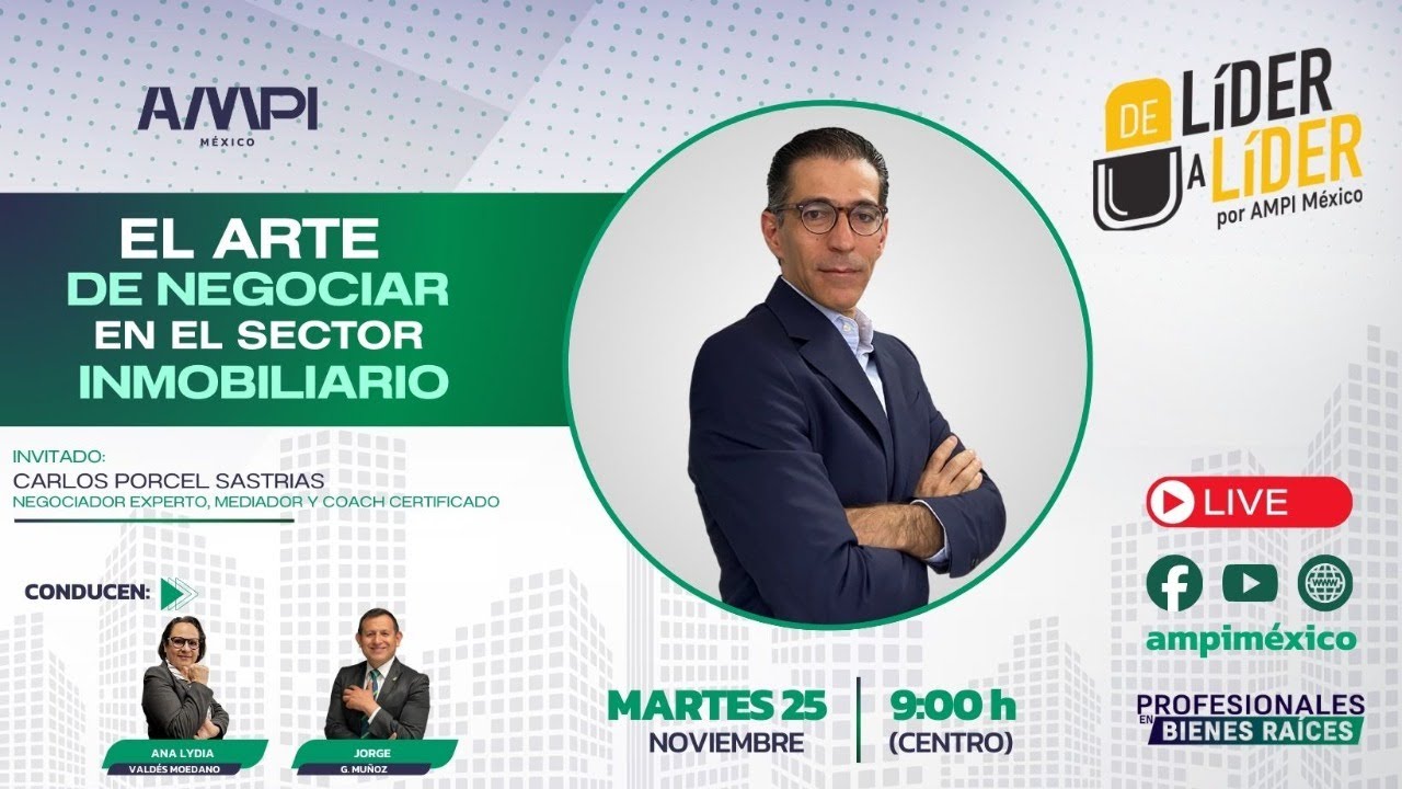 De Líder a Líder: El arte de negociar en el sector inmobiliario.