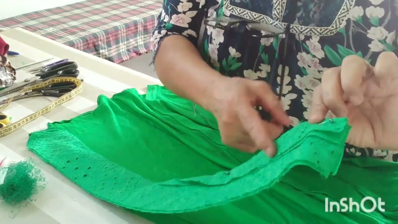 como alargar o vestido pela lateral