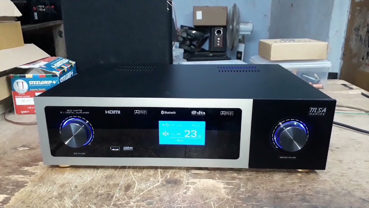 Futech DSP Remot Kit 5.1 Amplifier/DTS DOLBY Support/Contact &Watsap No.8089768740