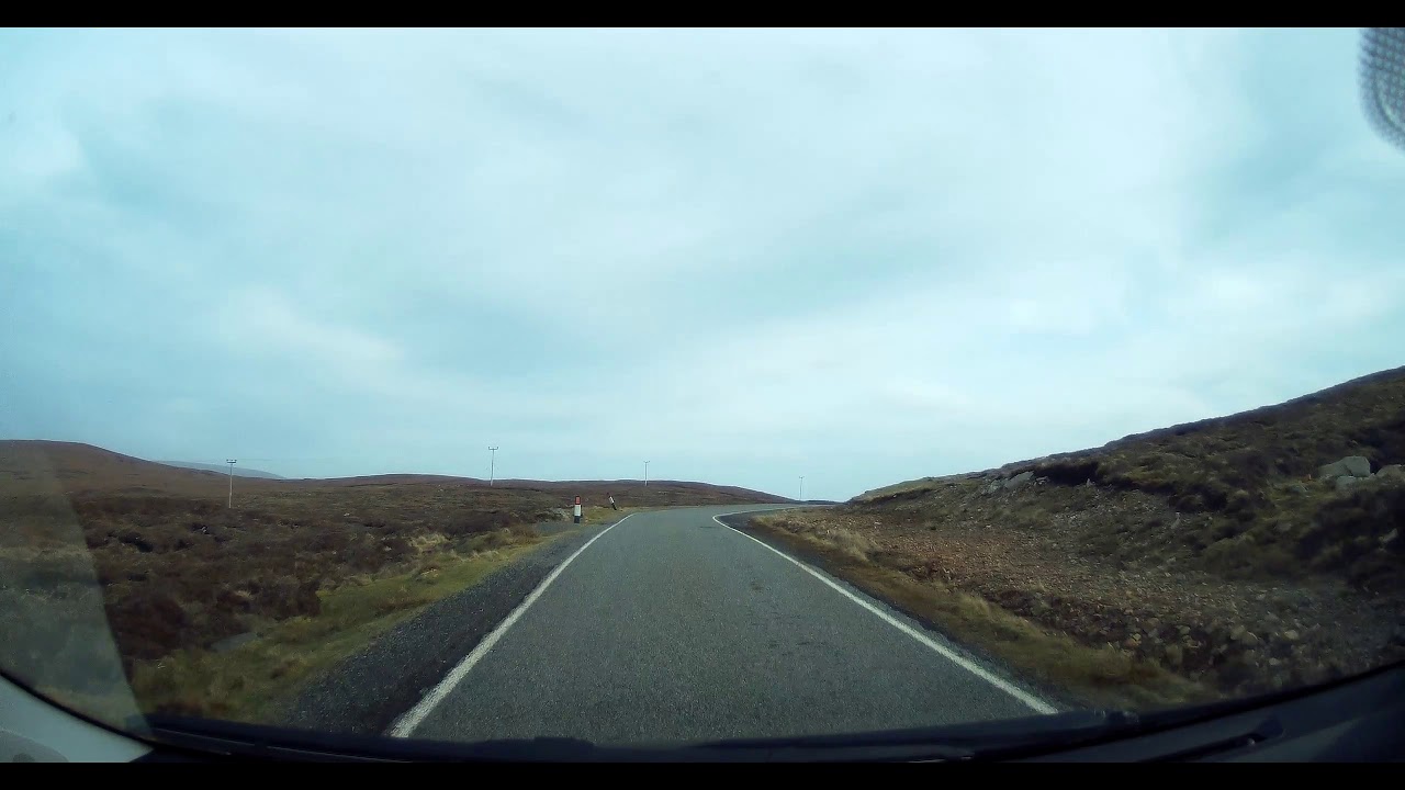 Stenness (Eshaness) to Hillswick, Northmavine - Driving in the Shetland Islands