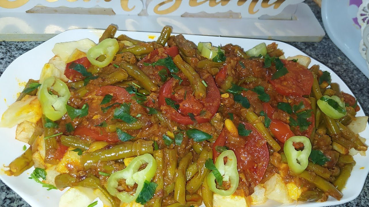اطباق صيفية 😍 لوبيا ماشطو في دقائق بدون لحوم اقتصادية و بزاف بنينة