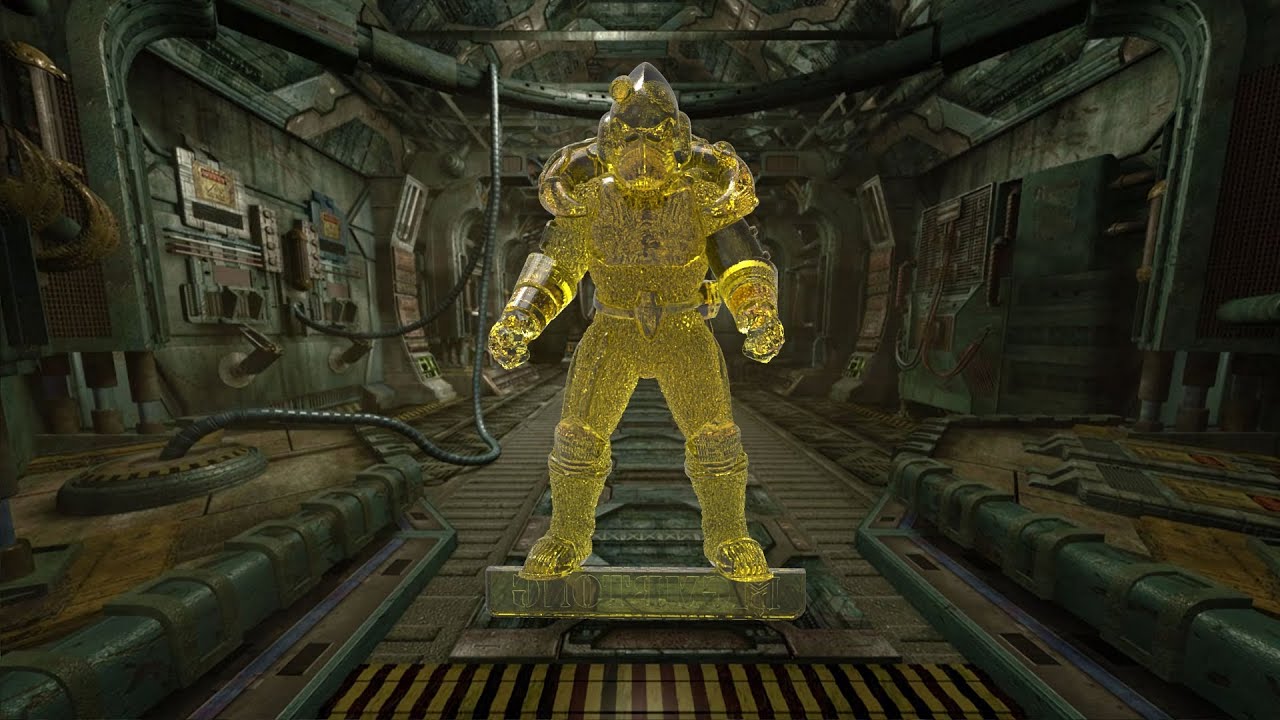 Space Elf - Parts Test Render Video