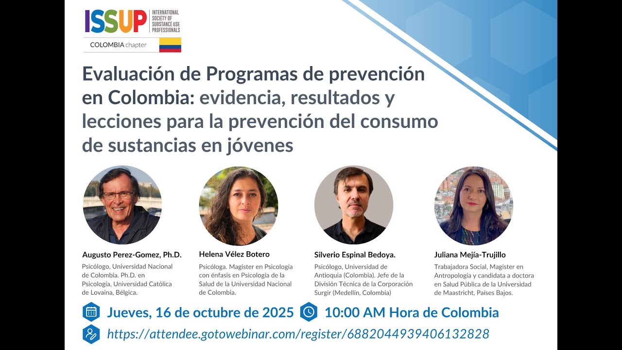 ISSUP Colombia : Evaluación de Programas de prevención en Colombia