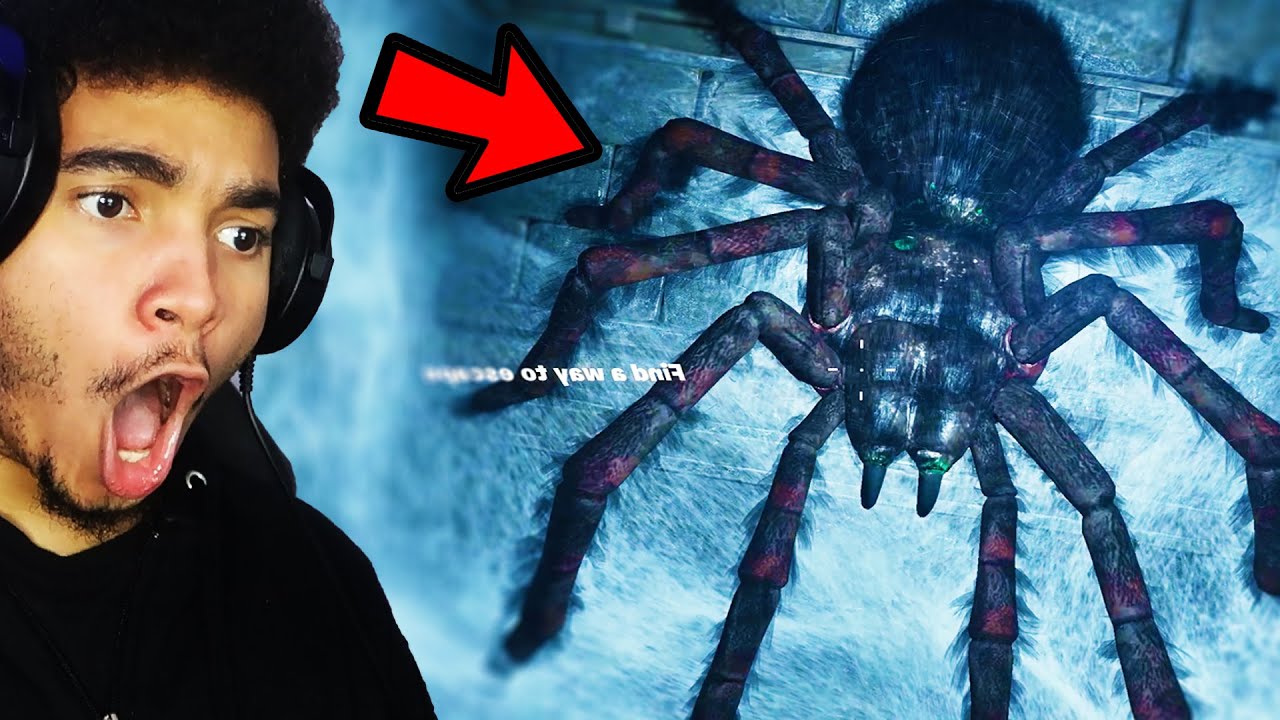 Facing My FEAR Of Spiders! (Fortnite Arachnophobia Horror Map)