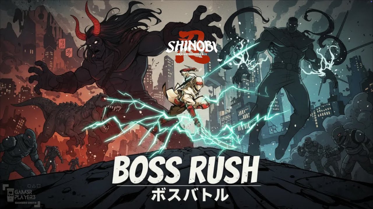 Shinobi: Art of Vengeance - Бой с боссами Кидзимой и лордом Русе (редактированная версия)
