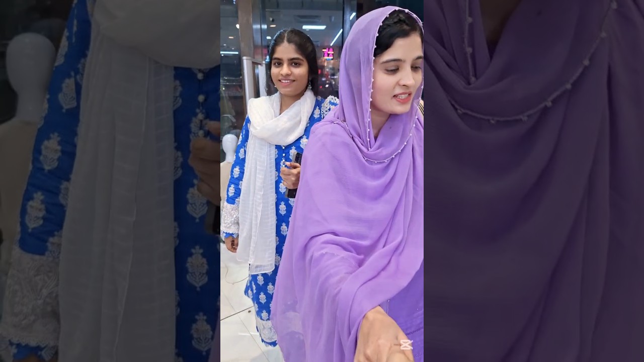 Aj hum sister's kren gen dress ki both sari shopping 🤩 #minivlog #fyp#explore #dailuroutine #viral