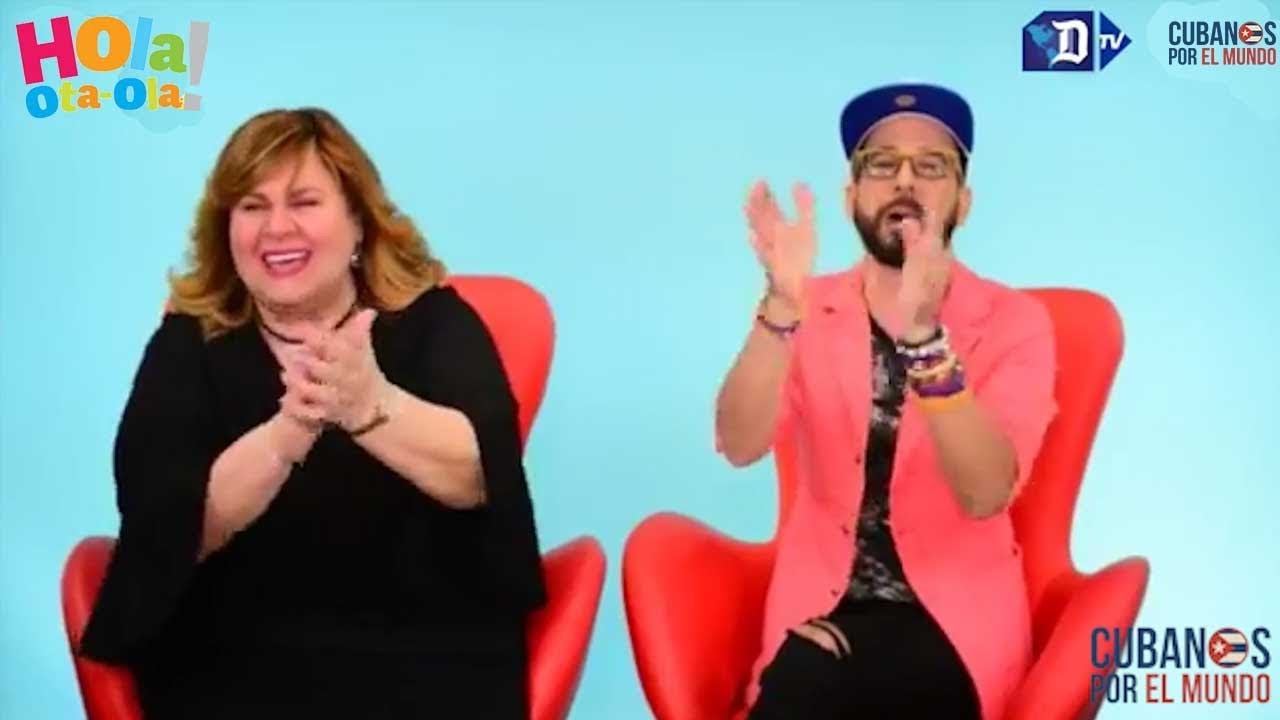 La cantante cubana Maggie Carlés en “Hola! Ota-Ola” en entrevista con Alexander Otaola