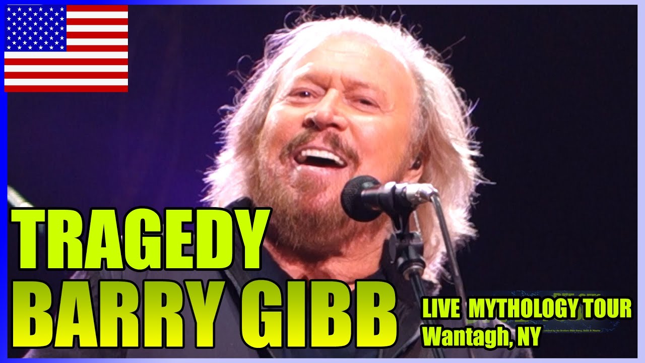 Barry Gibb - BEE GEES - Tragedy   LIVE Mythology USA Tour 2014 **HQ** 20/20