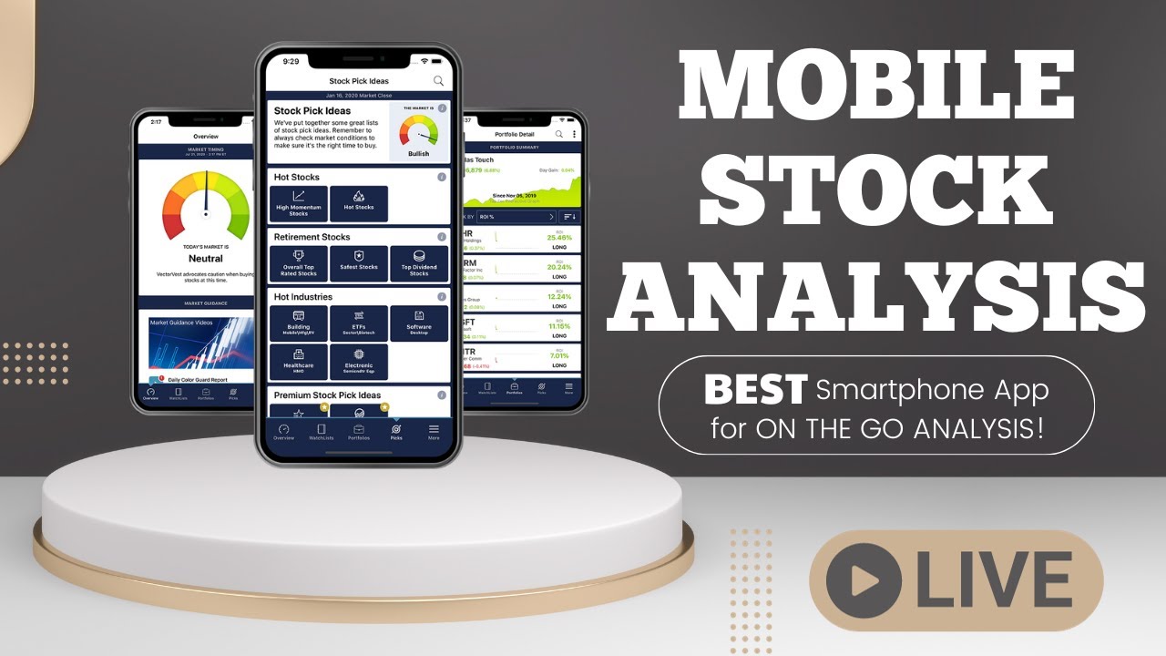 🔴 [LIVE]  Down Day, Should You Panic? - Live Mobile Stock Analysis | VectorVest Mobile