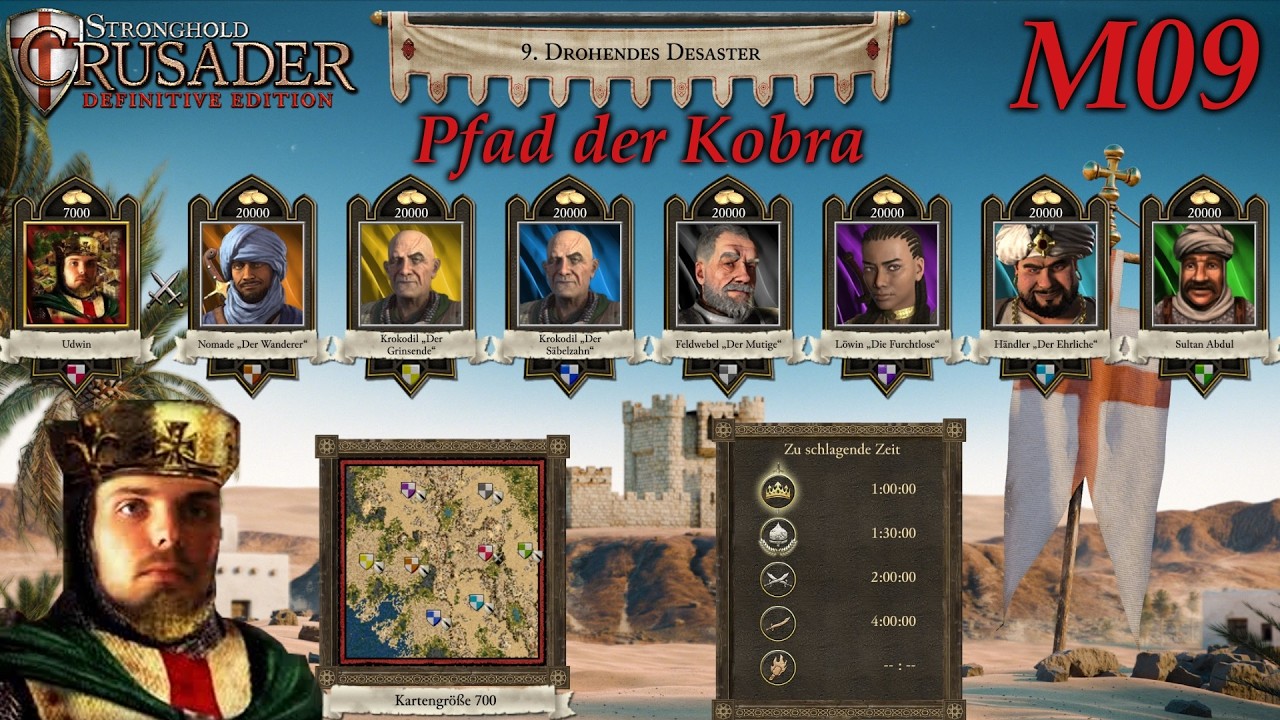 Drohendes Desaster | Pfad der Kobra M09 | Stronghold Crusader - Definitive Edition