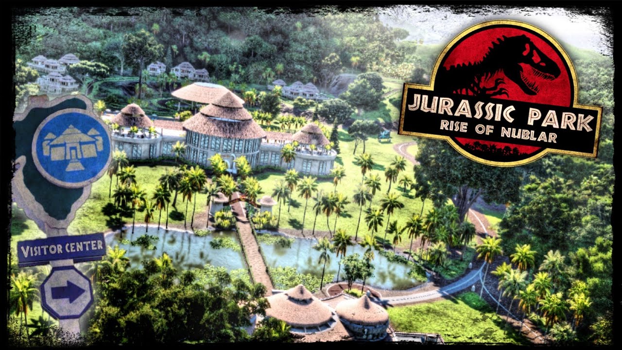 Visitors' Center and Safari Lodge | Jurassic Park Rise of Nublar Build Series | JWE2