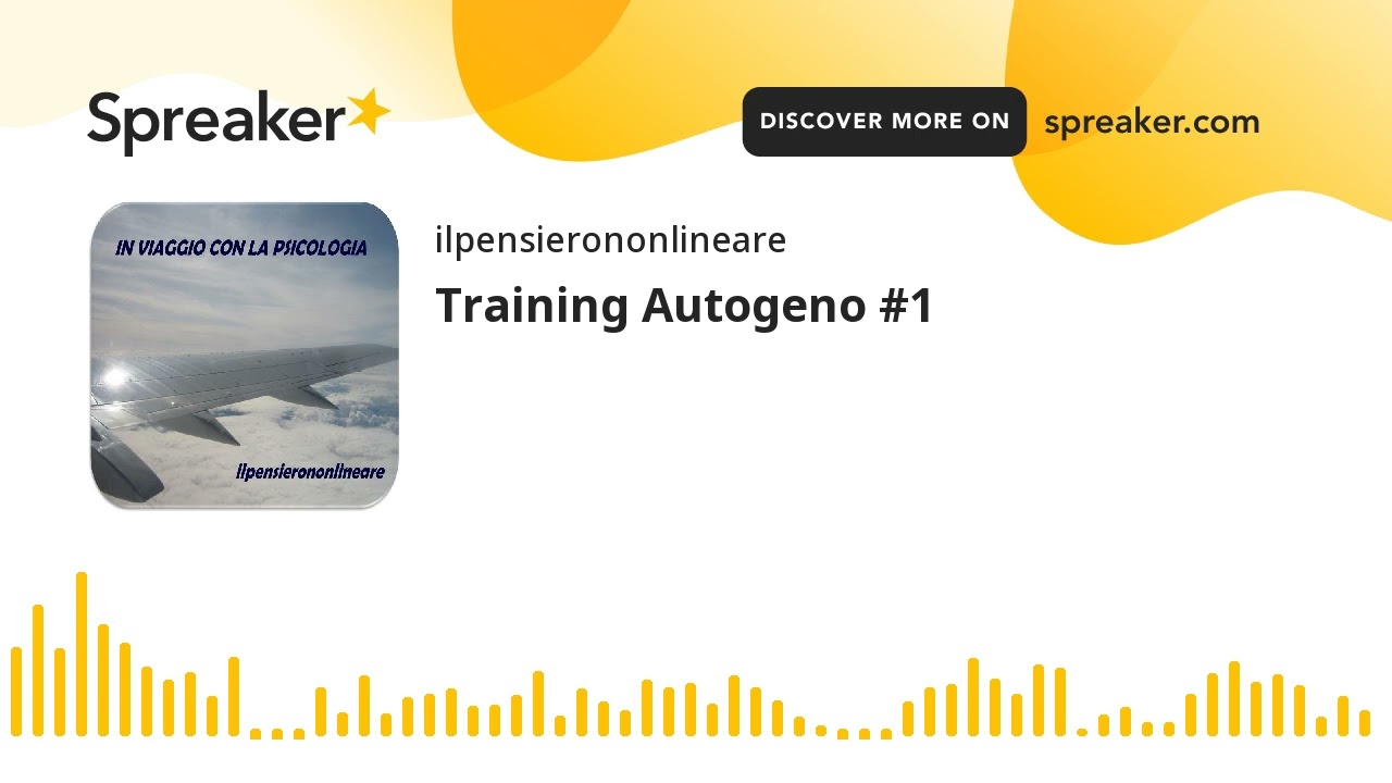 Training Autogeno #1 : Stop Ansia!