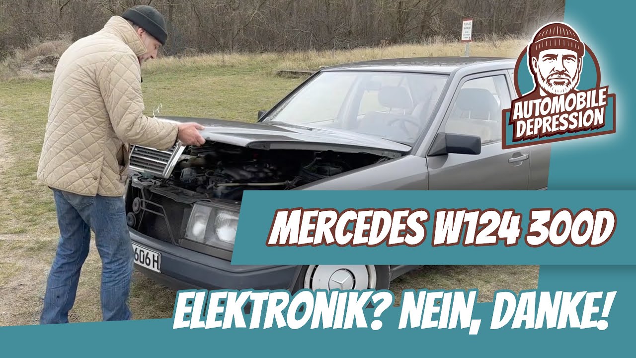Mercedes W124 300D – weniger Steuergeräte, mehr Freude für Auto-Fans!