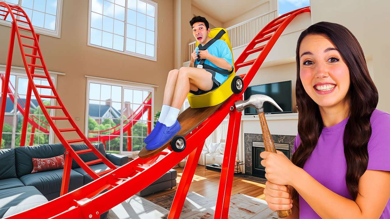 CHI COSTRUISCE LA PISTA PI&Ugrave; BELLA VINCE con Sky Trails contro il Dottor Timoti! 🎢