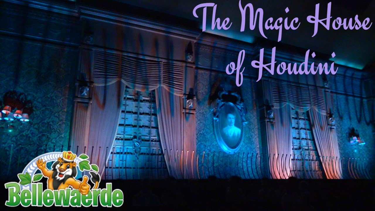 The Magic House Of Houdini On Ride POV - Bellewaerde