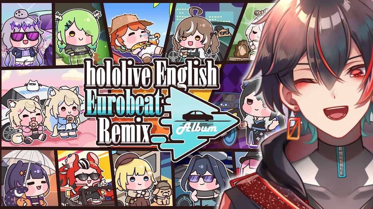 THAT WAS AWESOME! | REACTING to Hololive English Eurobeat Remix Album