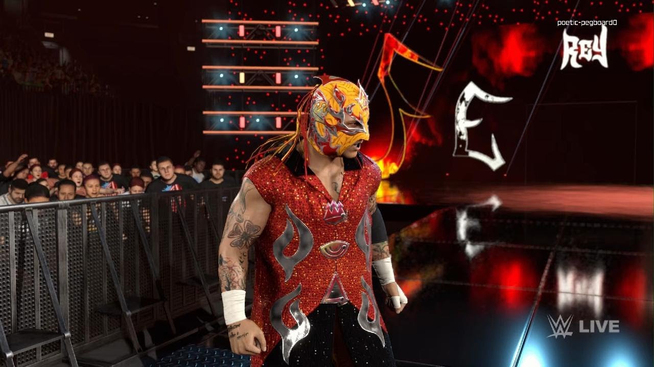 WWE 2K26-Carmelo Hayes Vs Rey Fenix