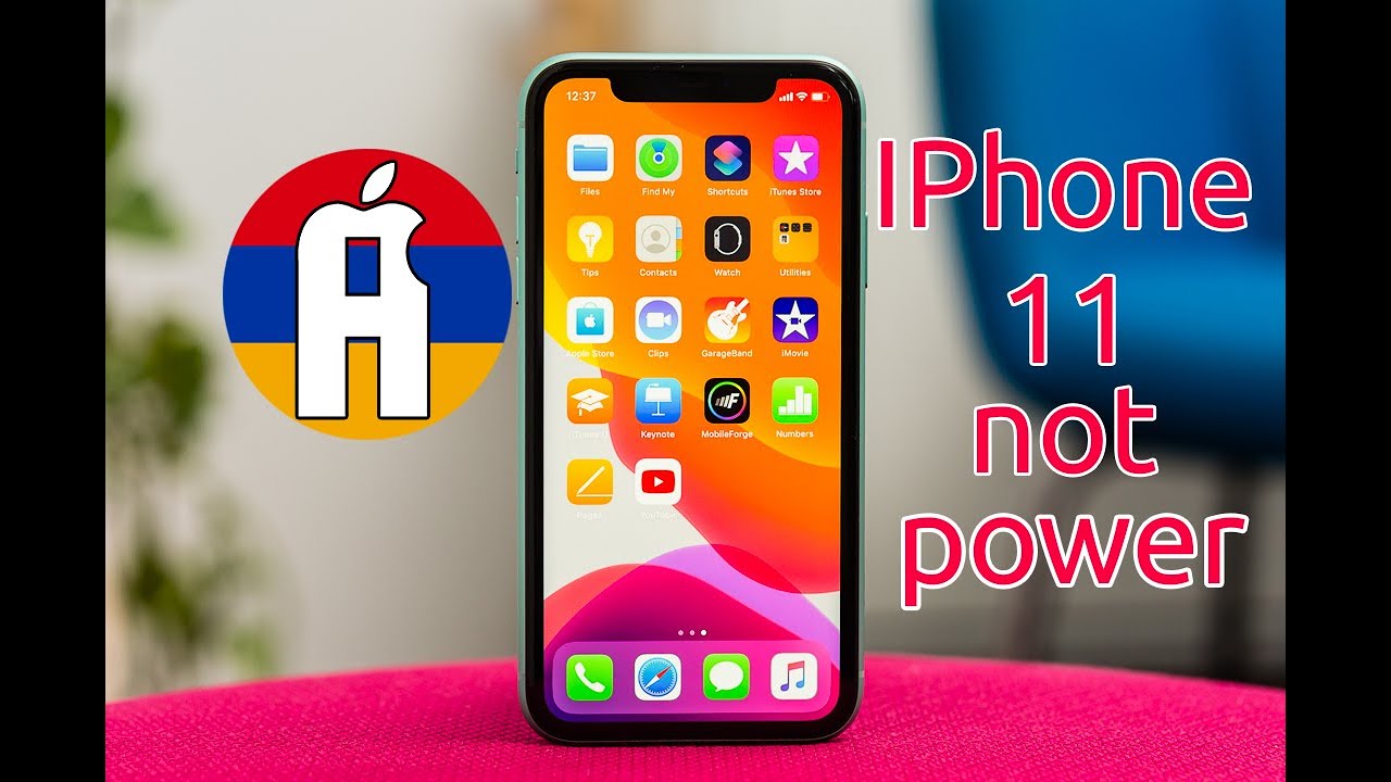 IPhone 11 not power  не включается