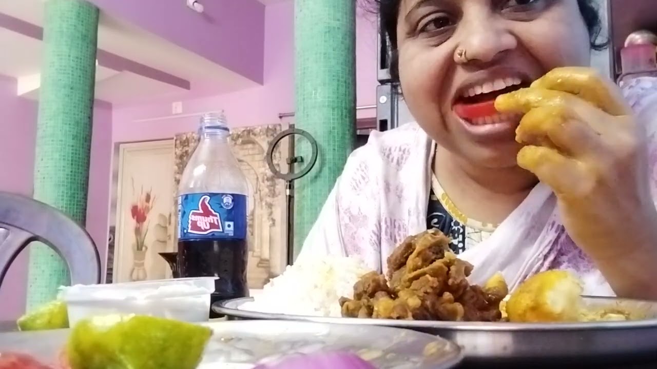 Chawal aur mutton curry