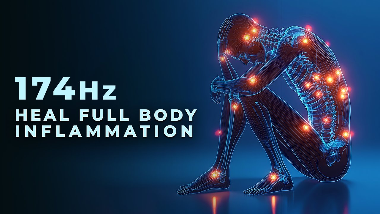 174Hz Deepest Inflammation Healing Frequency – Reduce Full Body Inflammation Music