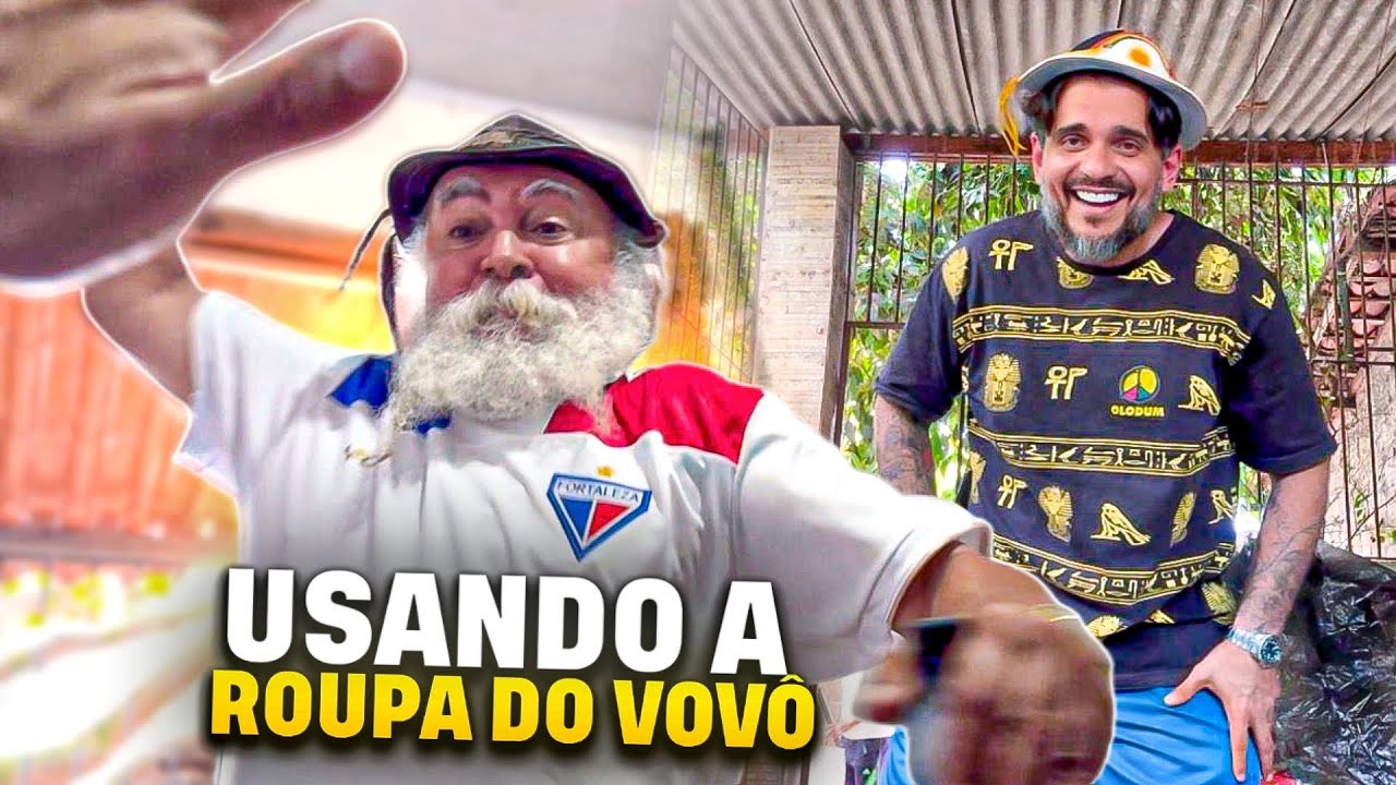 MANETIKIN T&Aacute; SEM ROUPA E USOU A ROUPA DO VOV&Ocirc; 🤣🤣🤣 | MANETIKIN 